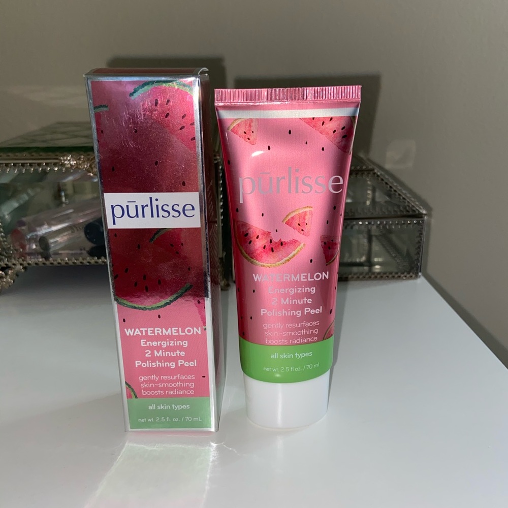 Purlisse watermelon energizing 2 minute polishing